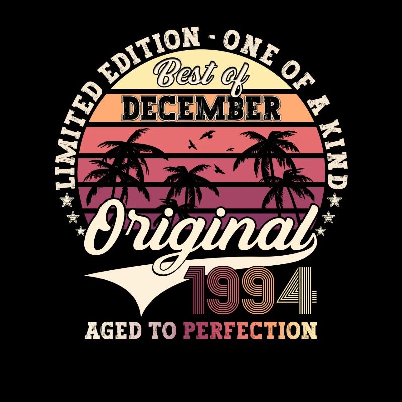 Cadeau original du 28e anniversaire de décembre 1994