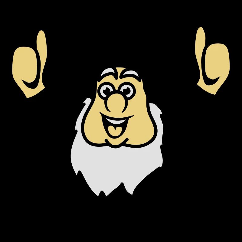 Dwarf thumbs up happy