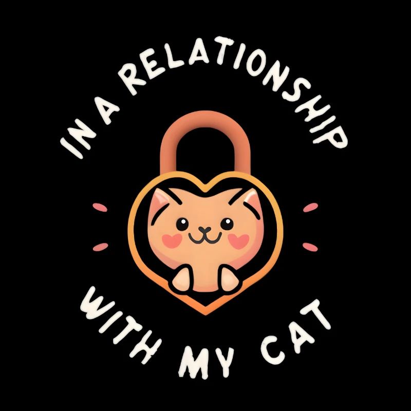 Conception de chat mignon pour les amoureux des chats
