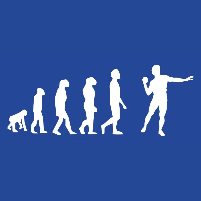 Evolution des Gewichtswurfs
