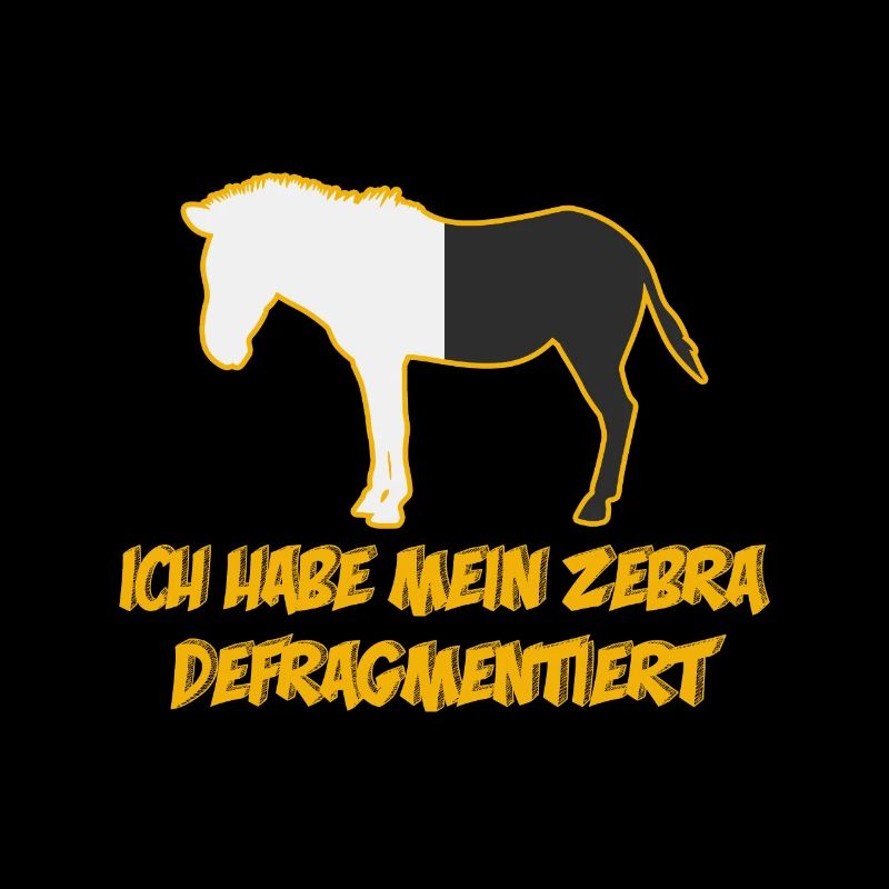 Zebra Defragmentiert Informatiker