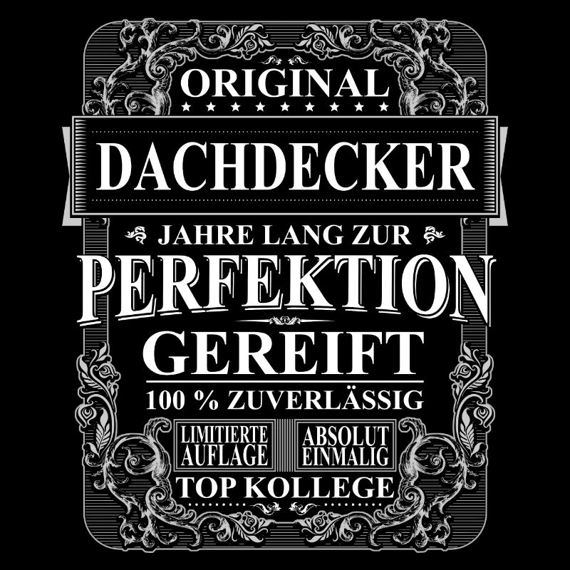 Original Dachdecker Kollegen Geschenk Vintage
