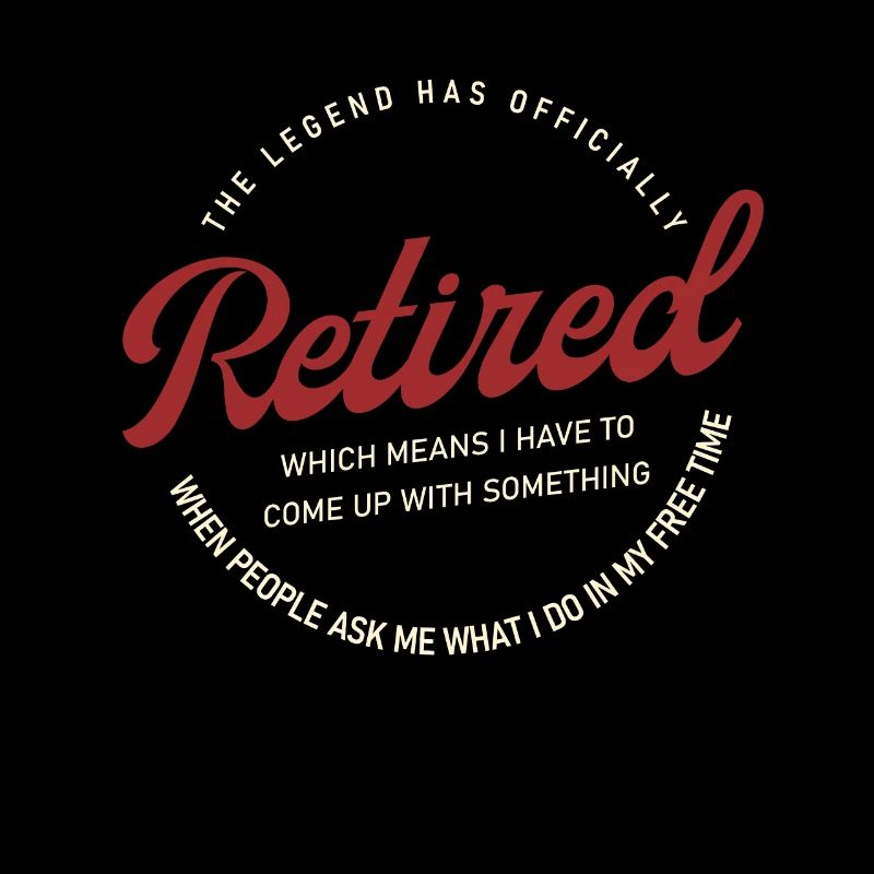 The Legend Has Officially Retired Rente Geschenk