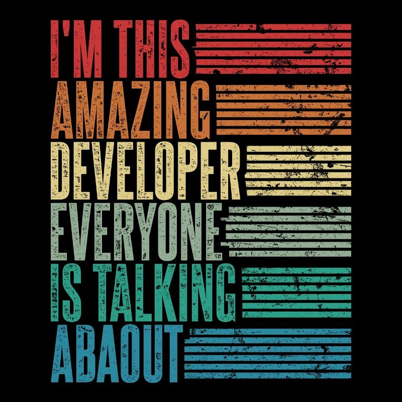 Vintage Developer Developer Gift Retro