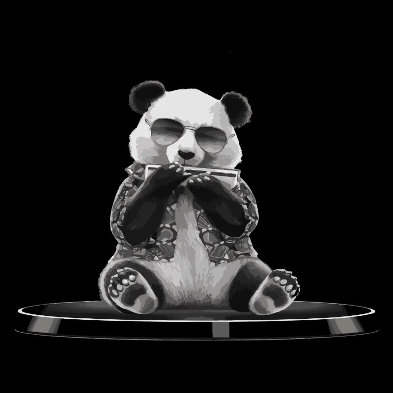 Cadeau de jeu d’harmonica Panda