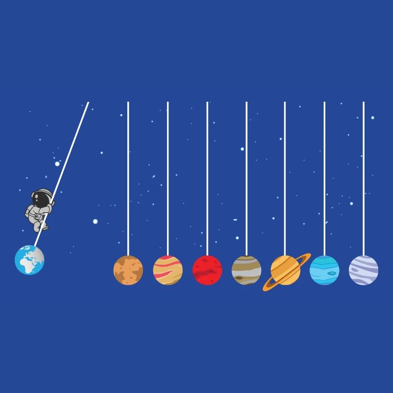 astronaute swing planètes système solaire science spatiale