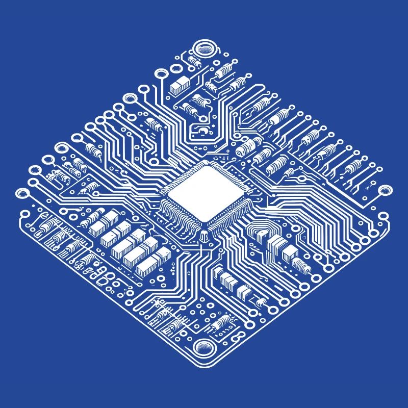CPU anatomique et PCB - Cool Computer Scientists