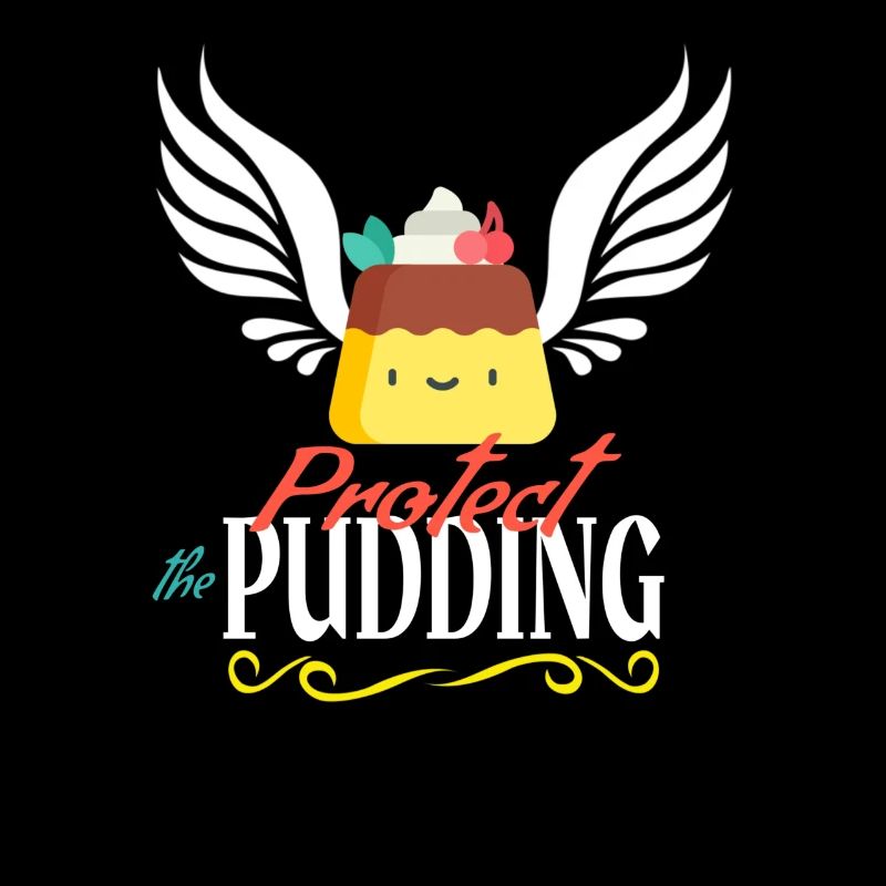 Protect The Pudding Christmas Funny Candy Sarcasm