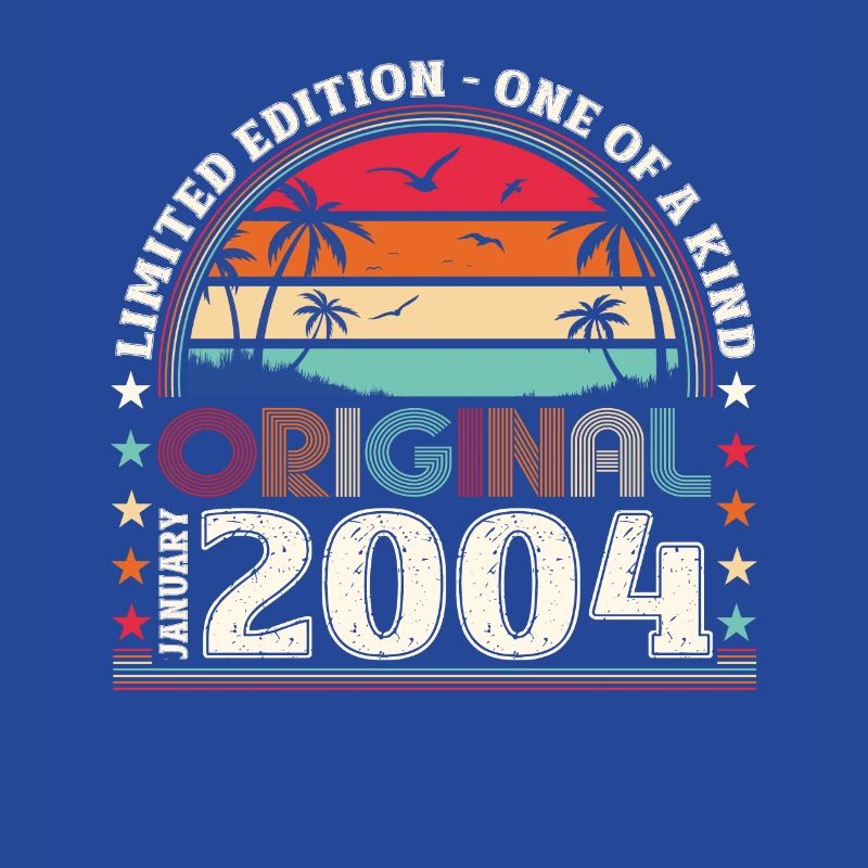 20e anniversaire janvier millésime 2004 Original
