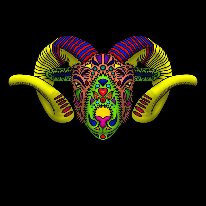 Mandala Widder 001