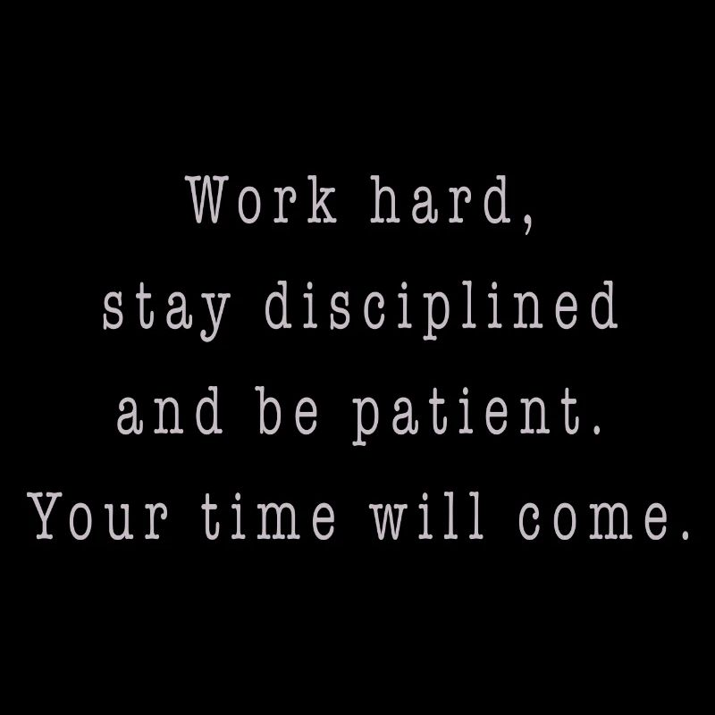work hard