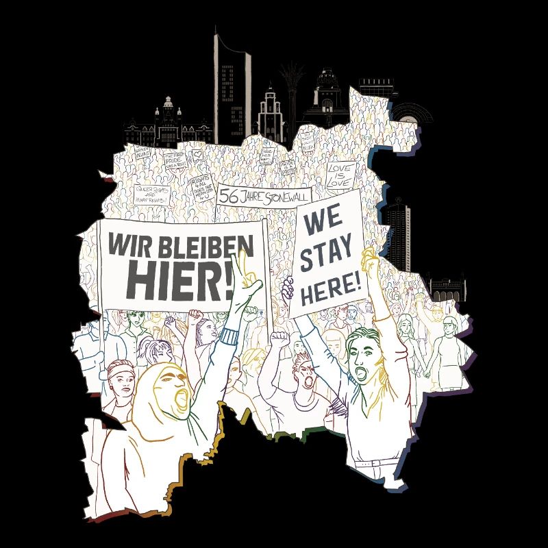Wir bleiben hier! - CSD Leipzig 2025