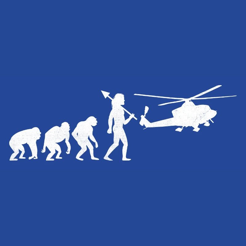 Evolution Hélicoptère Aviateur Pilote Hélicoptère Helicop