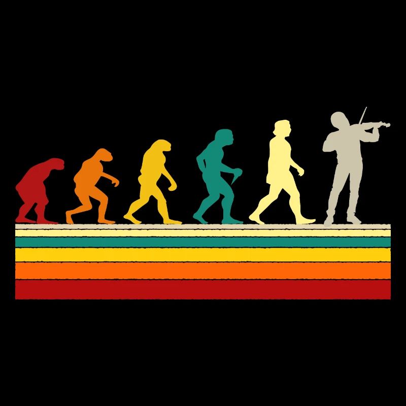 Violoniste Violoniste Evolution Violon Drôle