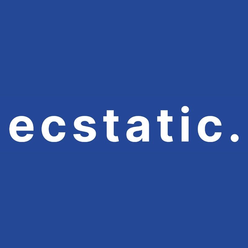 ecstatic white