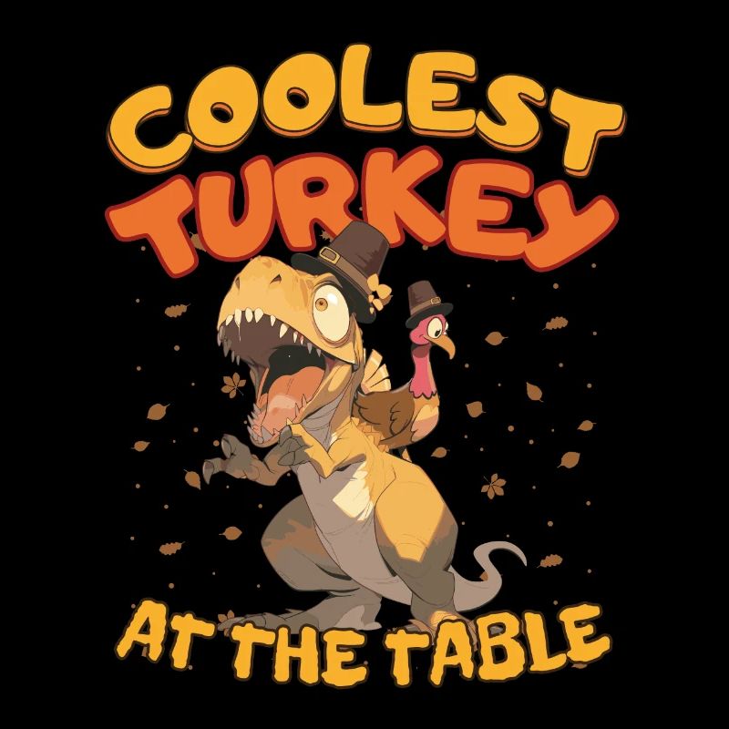 La dinde T-Rex la plus cool de Thanksgiving à table
