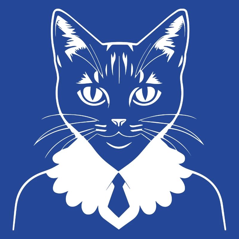 Drôle Chat Silhouette Effronté Fun Chats