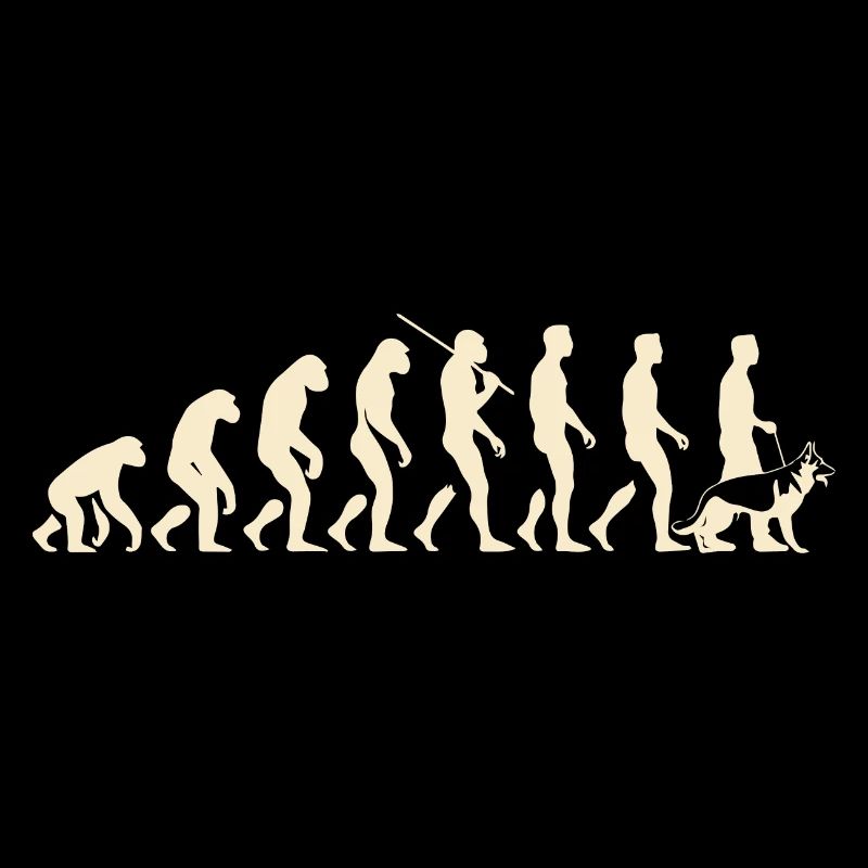 Evolution German Shepherd Dog Lover Shepherds GSD