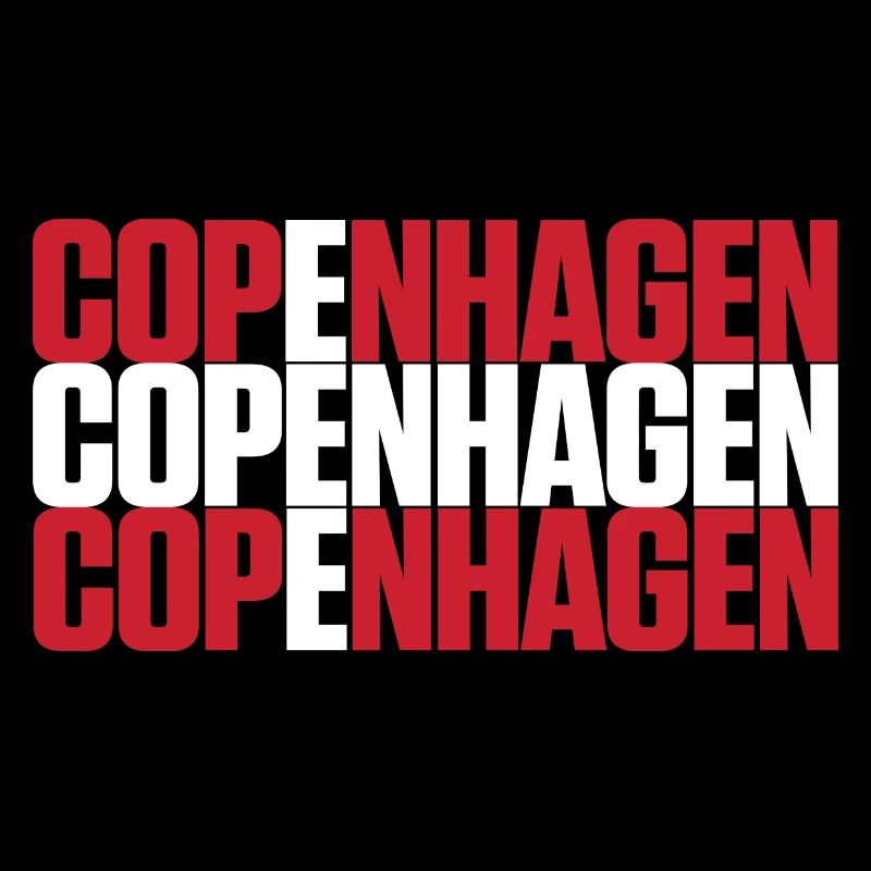Copenhague Danemark Drapeau