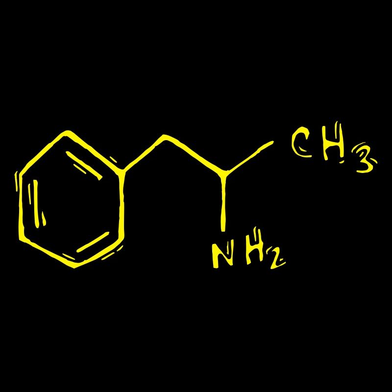 Amphetamine structural formula chemistry