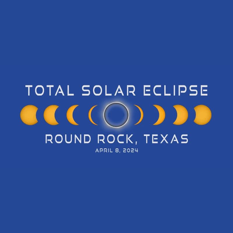 Round Rock Texas Solar Eclipse 2024 April 8