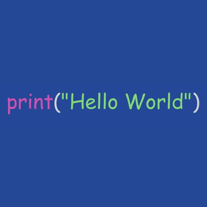 Hello World Programmierung Python C ++ C #