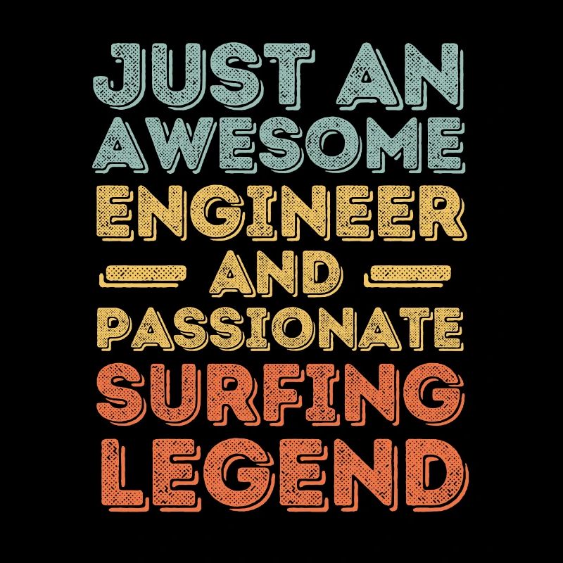 Engineer surfing retro