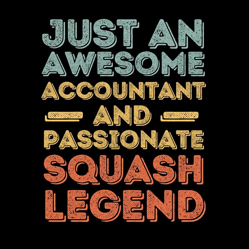 Comptable Squash rétro