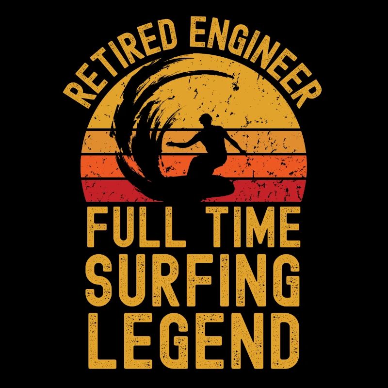 Retired engineer surfing legend