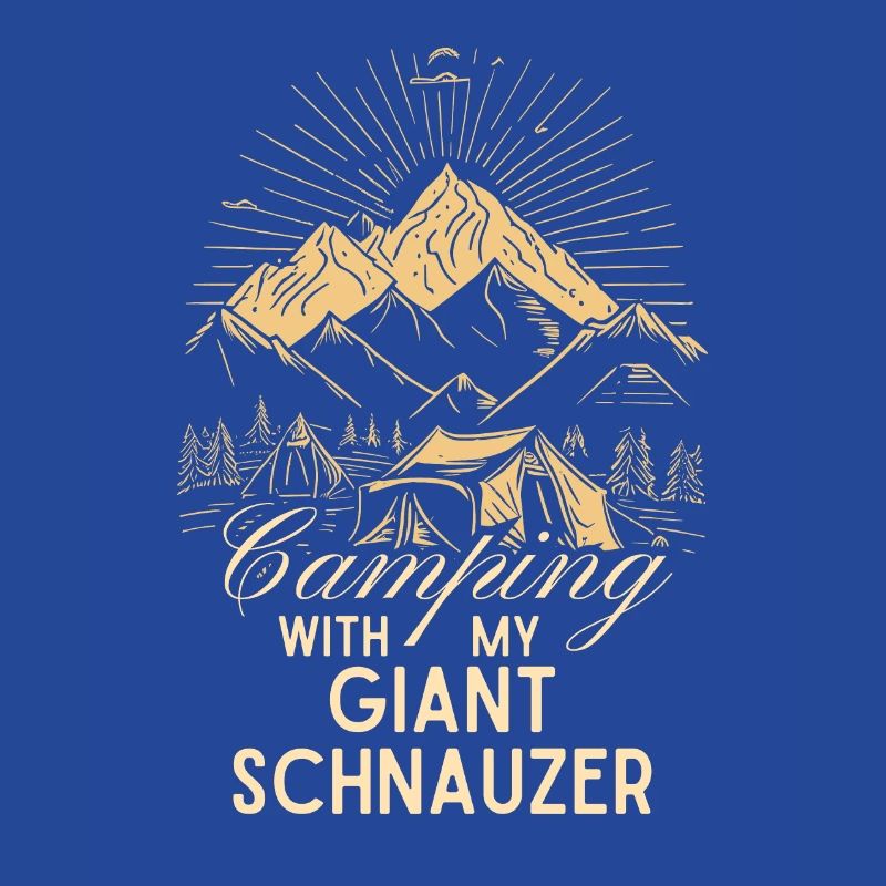 Camping de Schnauzer géant
