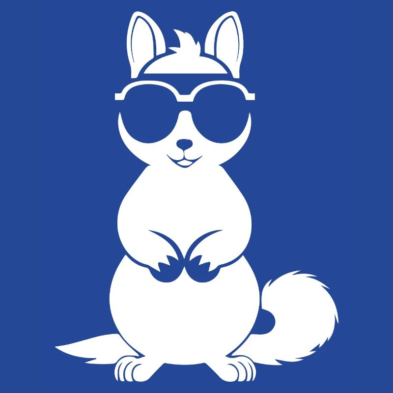 Lustiges Eichhörnchen mit Sonnenbrille Eichhörnchen