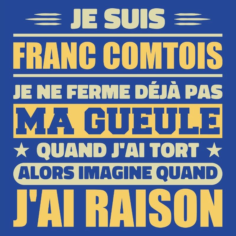 Franc comtois Ich halte meinen Mund nicht zu frank comté