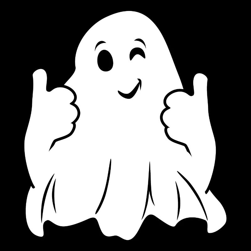 Winking ghost