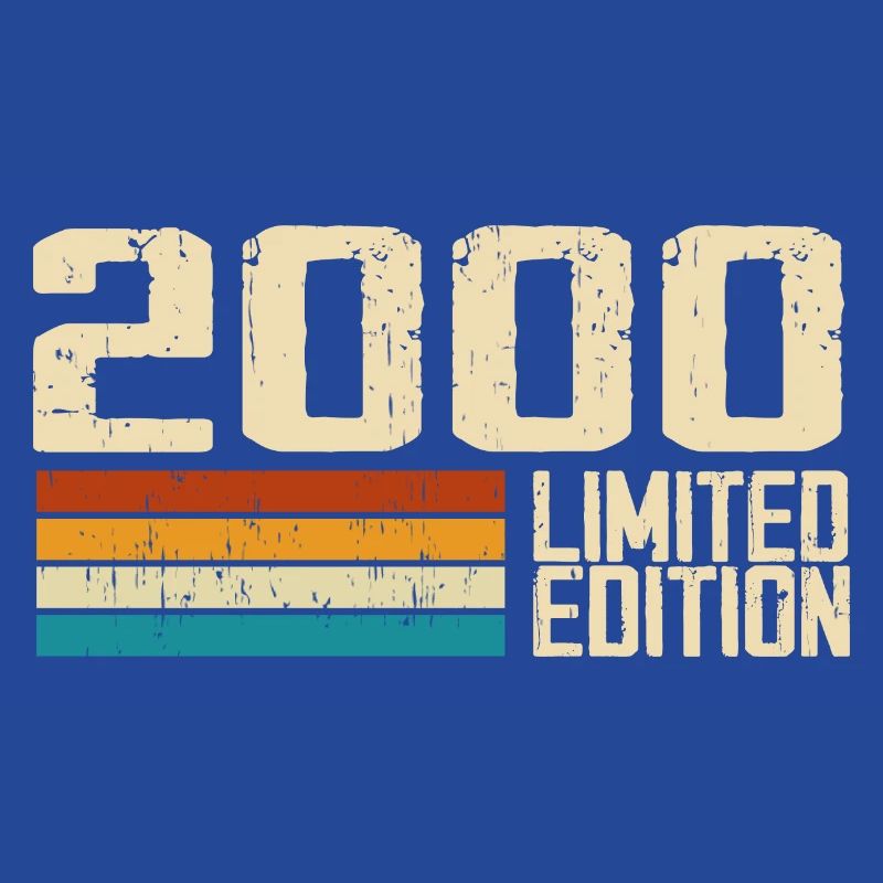 Né en 2000 - Vintage 2000 Anniversaire Rétro