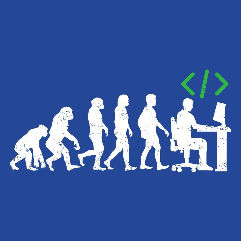 Programmierer Evolution geschenk coder java c++