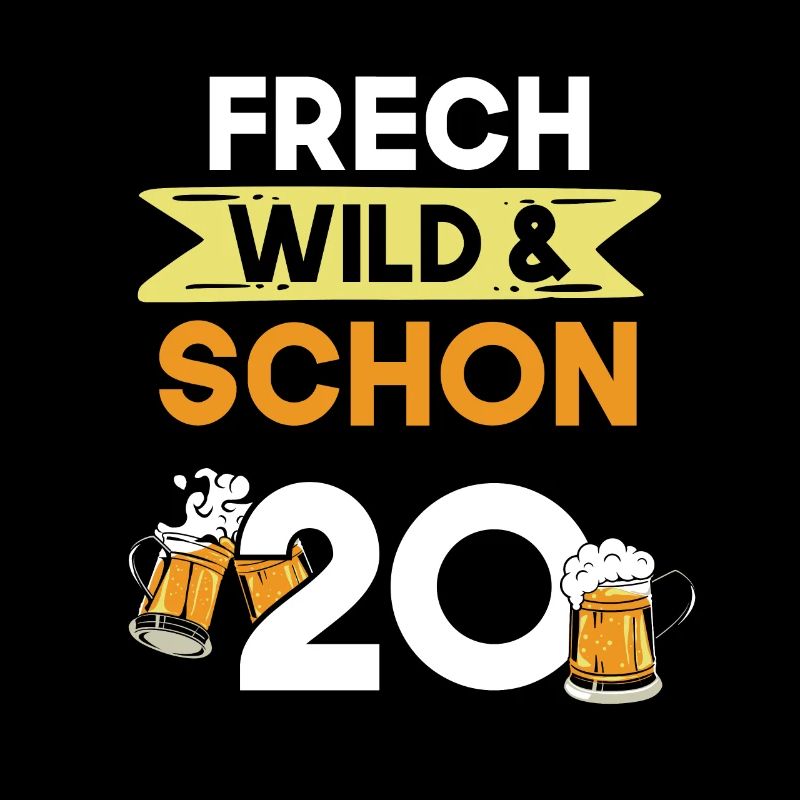 Geschenk 20 Jahre Geburtstag Bier Biertrinker