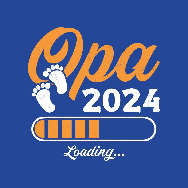 Werdender Opa 2024 Opa loading Geschenk Männer
