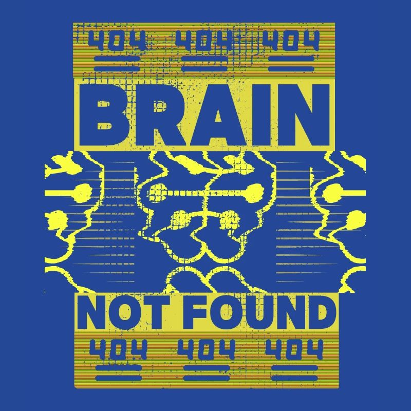 404-html error, Computer-Nerd, lustiger Spruch