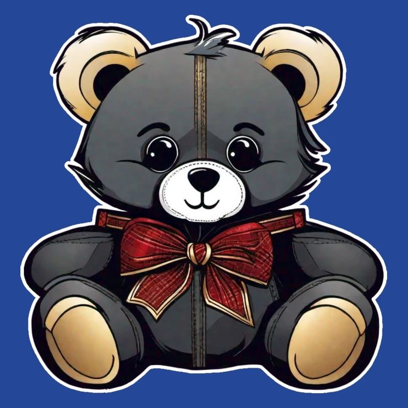 Cute Teddy Bear with Bow