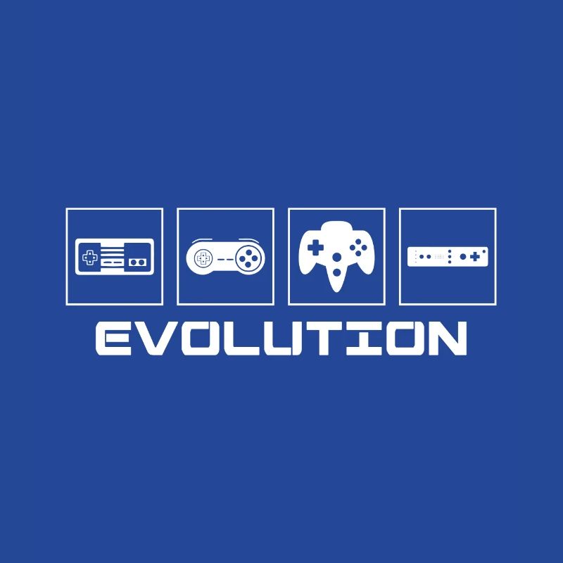 Die Videospiele Evolution - Geschenk