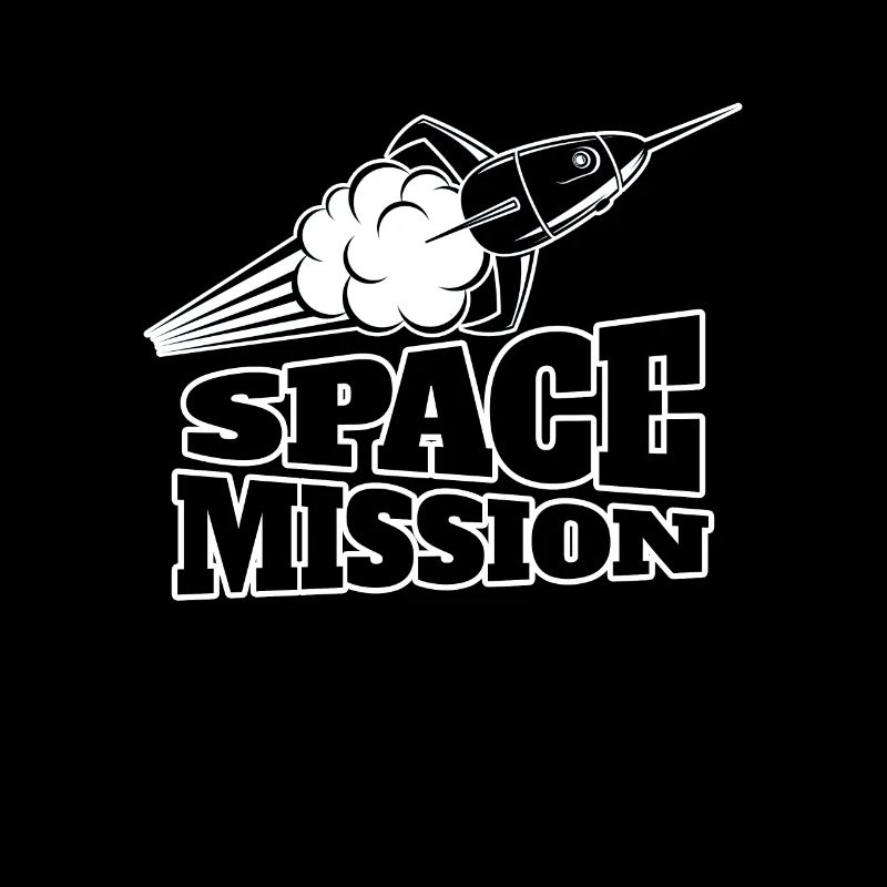 Fusée de mission spatiale d’astronaute