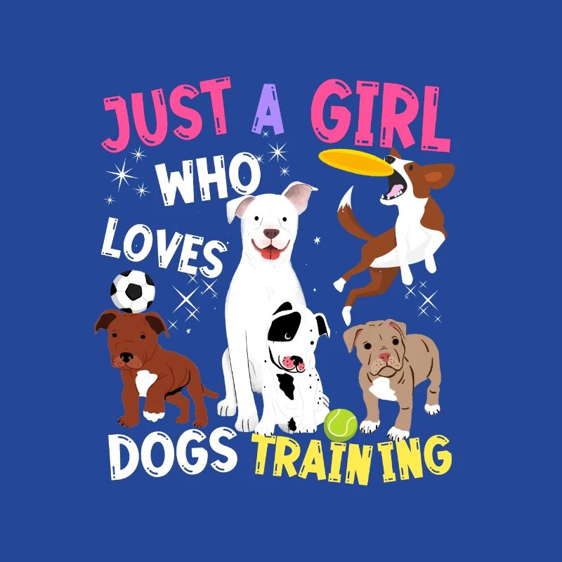 Nur ein Mädchen, das Hundetraining liebt