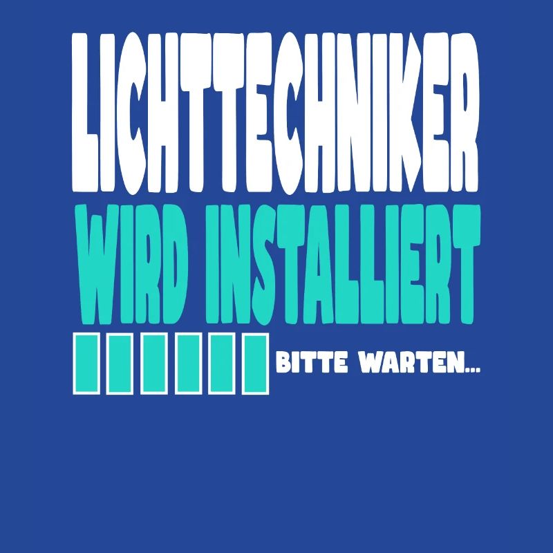 Lichttechniker wird installiert