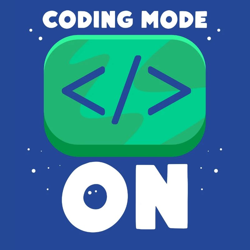 Programmiermodus Ein Programmierer Coding Coder