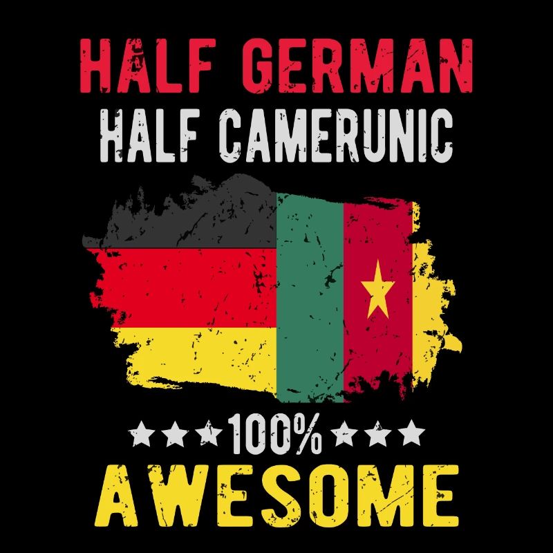 Half German Half Cameroonian