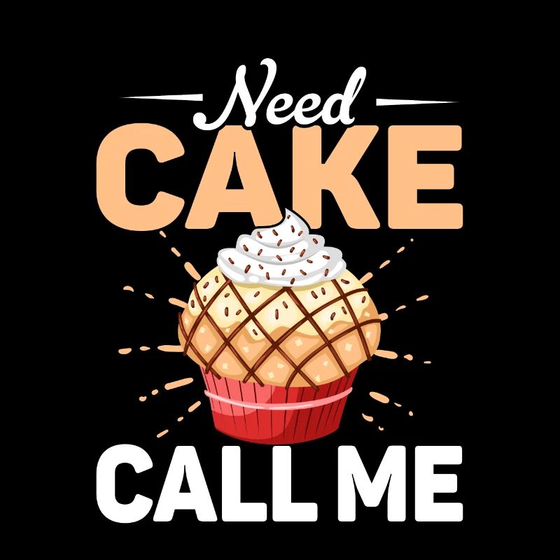 Need Cake Call Me Cookie Pastry Baking Cake