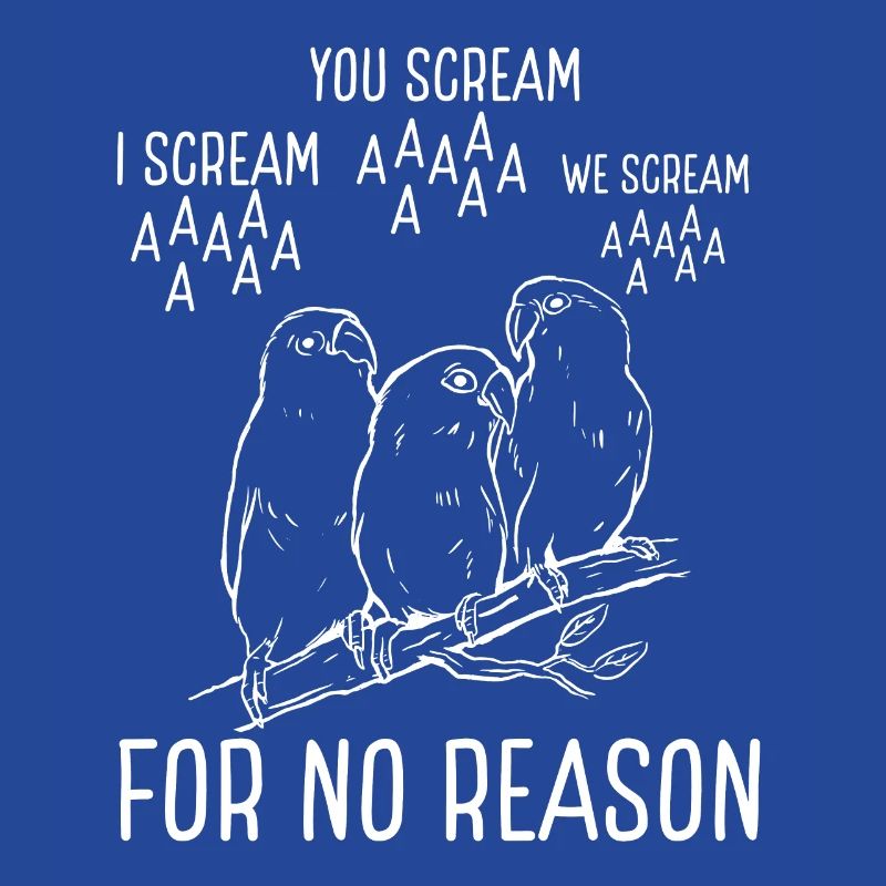 Papageienschrei Oder Kein Grund