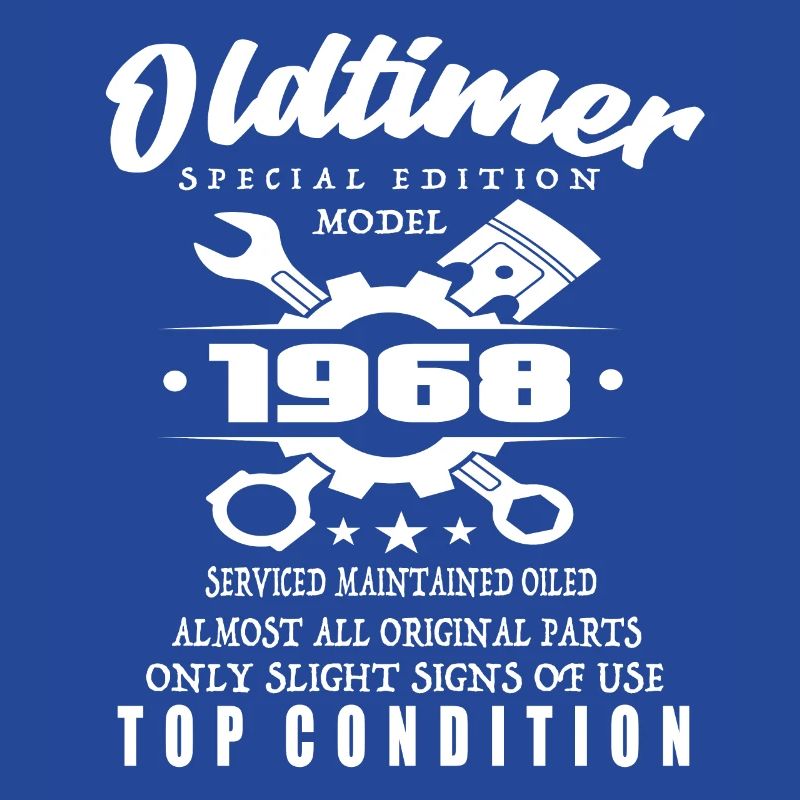 Oldtimer Special Edition Modell 1968 Geburtstag