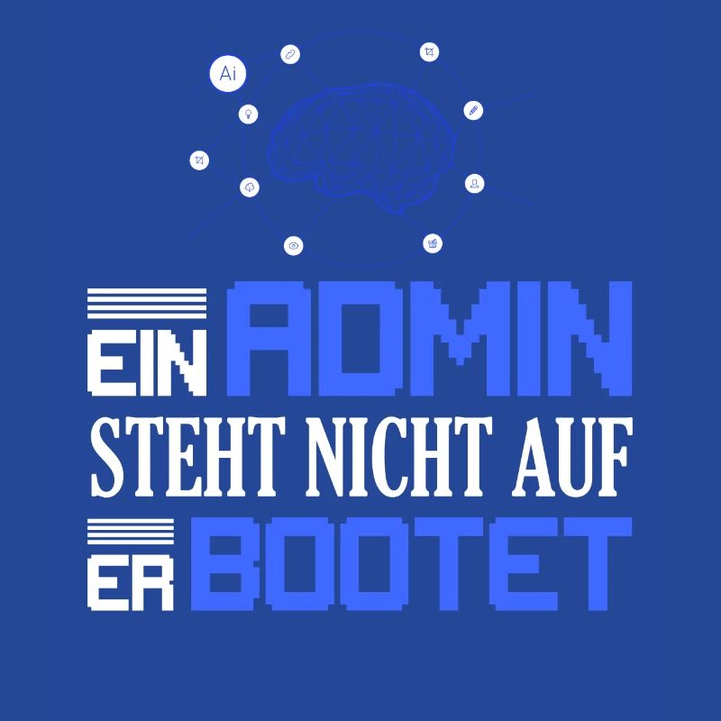 Ein Admin steht nicht auf Er bootet Programmierer