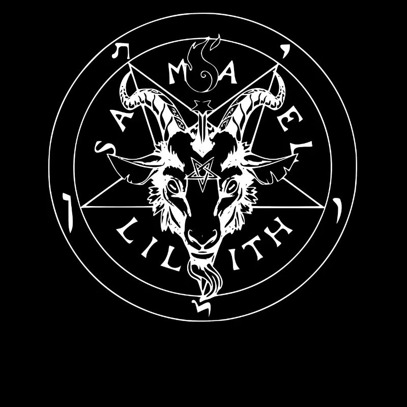 Occult Satan Hexe Gothic Witch Lucifer Baphomet
